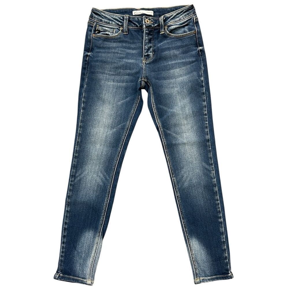 KanCan Button Fly Skinny Ankle Jeans